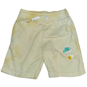 Nike Sanded Gold French Terry Shorts. Sz. M